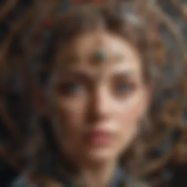 Interconnectedness: The Tapestry of Thought A blend of symbols representing science, philosophy, and culture