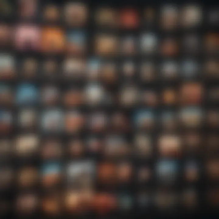 Amazon Prime content library with streaming options