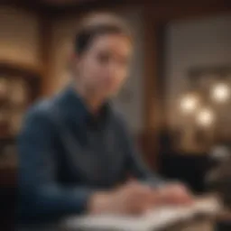 An engaged learner participating in a masterclass environment