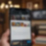 An illustration depicting the Audible app interface with shared book features highlighted.