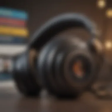 Understanding Intellectual Property in Audiobooks A symbolic representation of digital rights and intellectual property related to audio content.