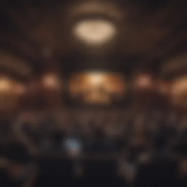 Immersive Audience Engagement with Audible TV Shows An audience experiencing an immersive listening session, highlighting the unique engagement of Audible TV shows