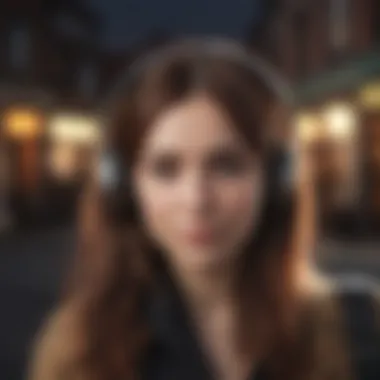 Illustration showcasing the customization of user preferences on Audible