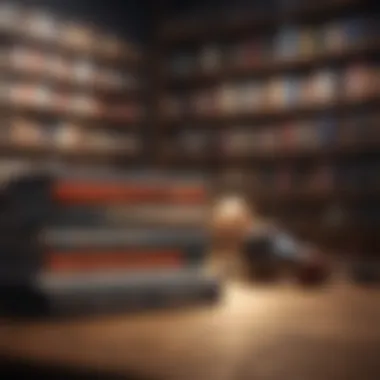 Expansive Audiobook Collection Audiobook library on digital tablet