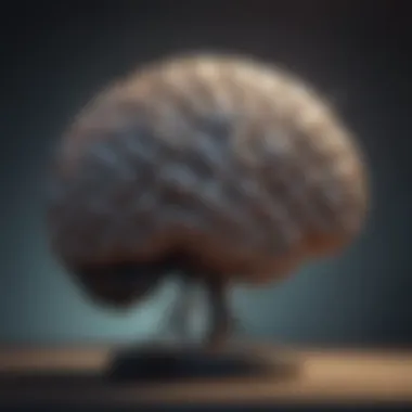 Mindful Connections: The Power of Thought An abstract representation of a brain with interconnected ideas and thoughts.