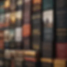 A collage of historical audiobook covers