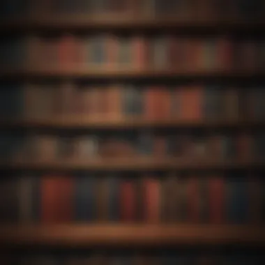 A Grand Display of Timeless Classics Bookshelf of Classics