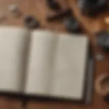 A beautifully organized bullet journal spread
