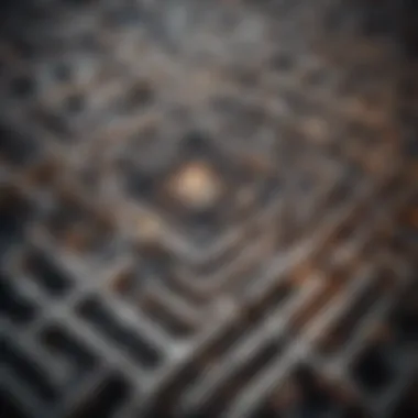 Complexity Maze for Navigating Investments Maze symbolizing navigating complex investment strategies