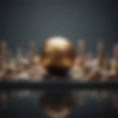 Conceptual artwork symbolizing investment strategy diversification