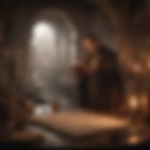 Symbolic representation of personal journey