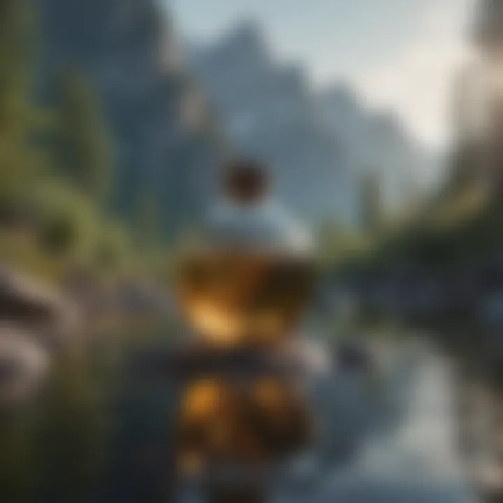 A scenic view of a calm environment promoting creative thought