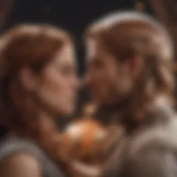 Illustration depicting complex relationship dynamics