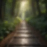 Enlightened Pathway Through Nature