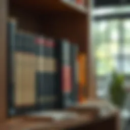 A collection of books focused on vocabulary enhancement displayed on a wooden shelf.