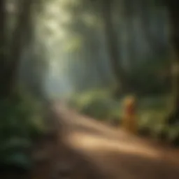 Enlightened Path through the Forest