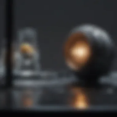 Science and Existence Intersect Artistic portrayal of the intersection of science and existence