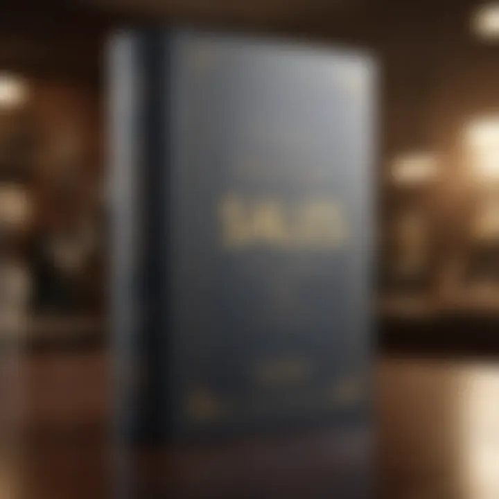 Cover of a influential sales book