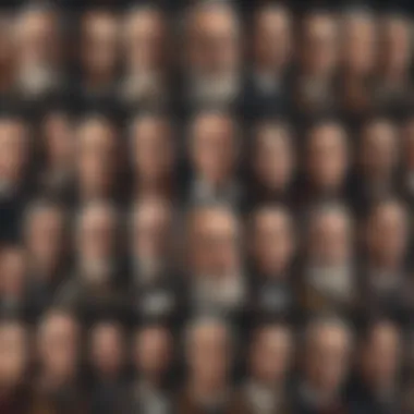 Influential Authors in American History A collage of prominent American authors whose works reflect historical themes