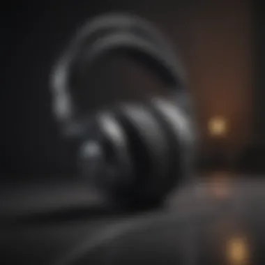 Creative depiction of a headphone symbolizing audiobook enjoyment