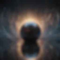 Abstract representation of cognitive transformation through sound waves