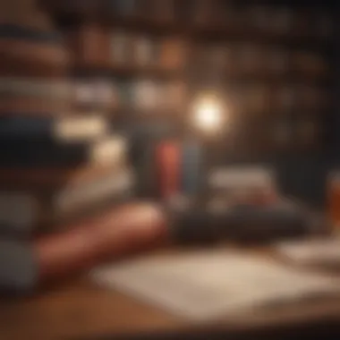 Diverse Literary Genres An illustration of different genres of literature