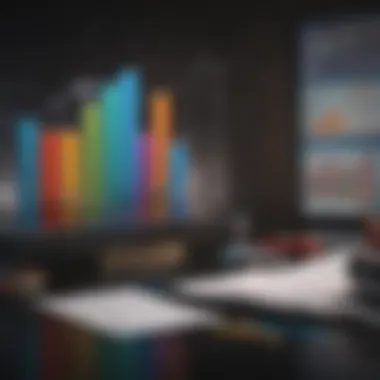 Visualizing Financial Strategies A conceptual image representing financial growth with charts and graphs