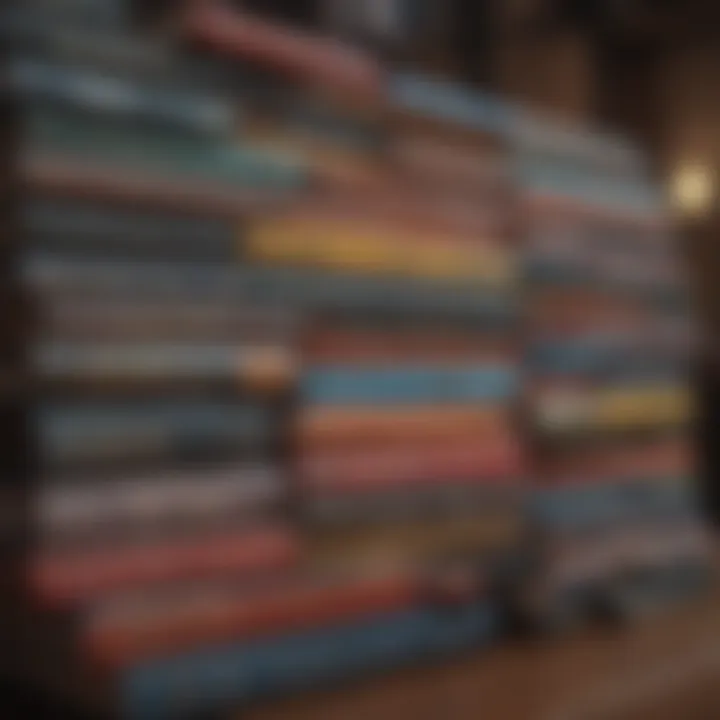 A diverse collection of book covers representing various genres