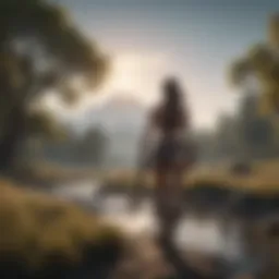 A serene landscape symbolizing resilience