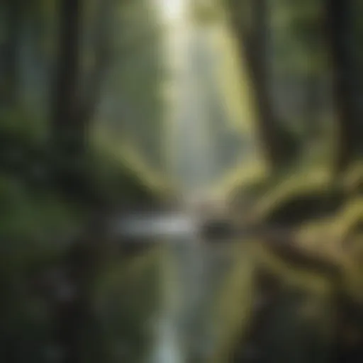 A serene landscape showcasing the beauty of nature that inspires positivity