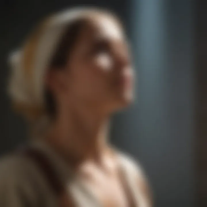 An artistic depiction of mercy, illustrating the transformative nature of forgiveness