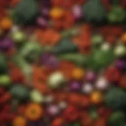 A vibrant array of fresh vegetables showcasing the essence of wholesome eating.