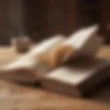 An open book with inspirational quotes highlighted
