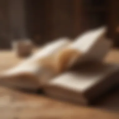An open book with inspirational quotes highlighted