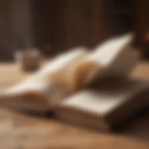 An open book with inspirational quotes highlighted