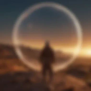 The Quest for Self-Discovery A visual metaphor for self-discovery and aspiration