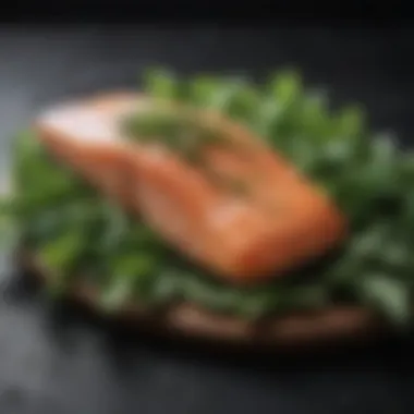 Salmon and Leafy Greens