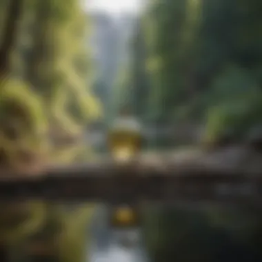 Tranquility in Stoicism A serene landscape representing tranquility and Stoic philosophy