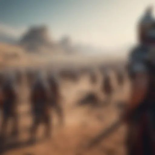 Ancient battlefield illustration representing strategic planning