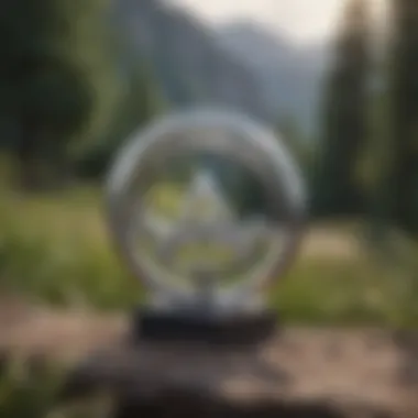 Symbol of Personal Development A serene landscape symbolizing personal development and growth
