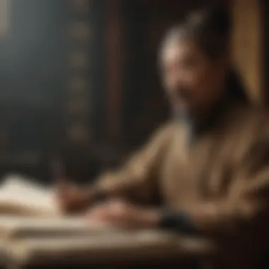 The Teachings of Sun Tzu: Timeless Wisdom A scroll showcasing the teachings of Sun Tzu in a modern context