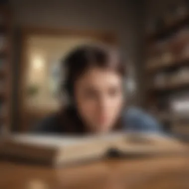 Efficient Learning Through Audiobooks A person joyfully multitasking while listening to an audiobook