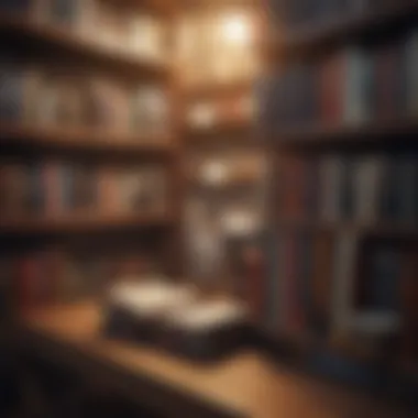 Curating Your Reading List Diverse selection of books on a shelf