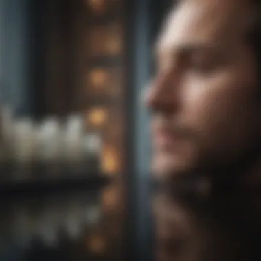 A person reflecting over financial strategies