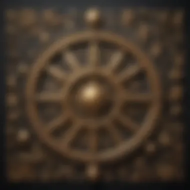 A collage of symbols representing diverse cultural interpretations of Deus
