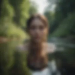 The essence of introversion represented through serene natural landscapes