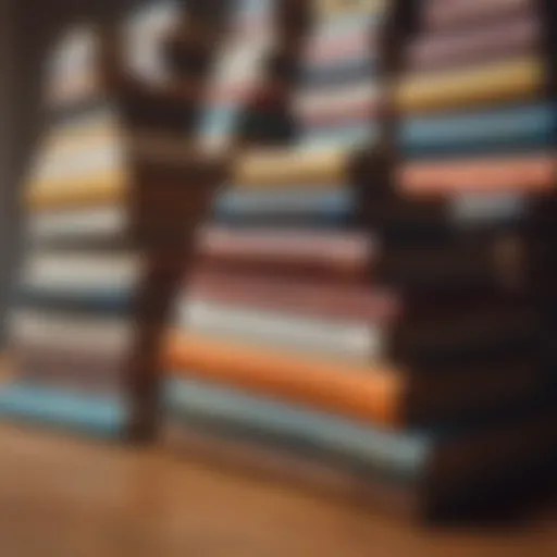 A visual representation of diverse books showcasing longtail genres