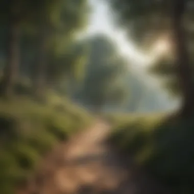 The Path to Mental Clarity A serene landscape symbolizing mental clarity