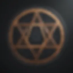 Symbolic representation of the Enneagram diagram