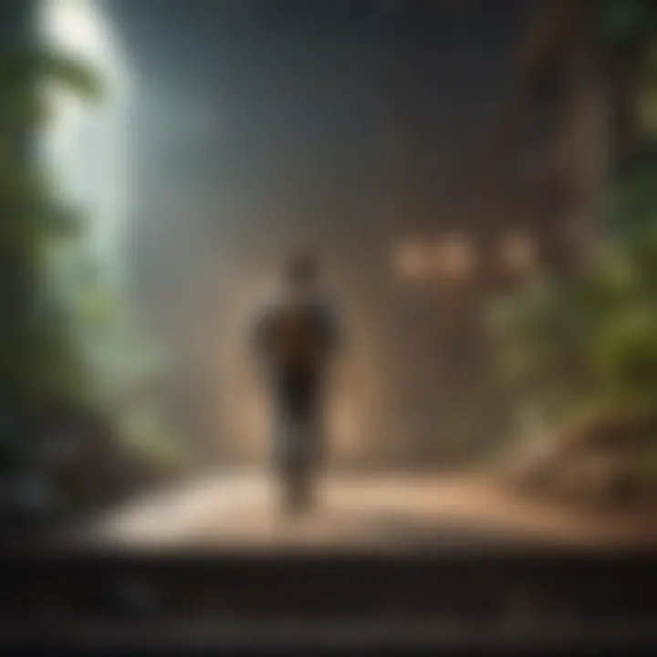 Graphic depicting personal growth journey